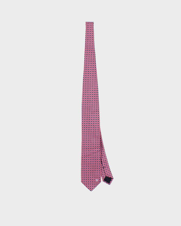 DSWT Versace Medusa Detailed Patterned Silk Tie