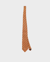 Vintage Y2K 00s Versace Medusa Detailed Patterned Silk Tie
