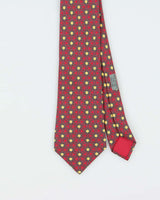 Vintage 1990s Hermes Geometric Patterned Silk Tie