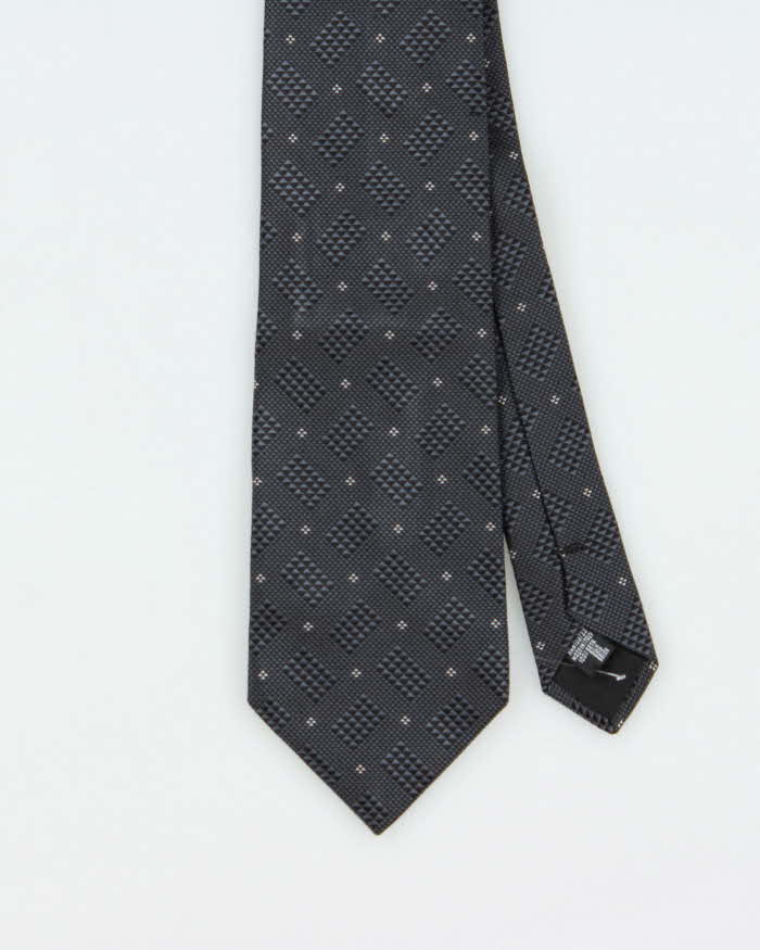 Vintage Giorgio Armani Patterned Silk Tie
