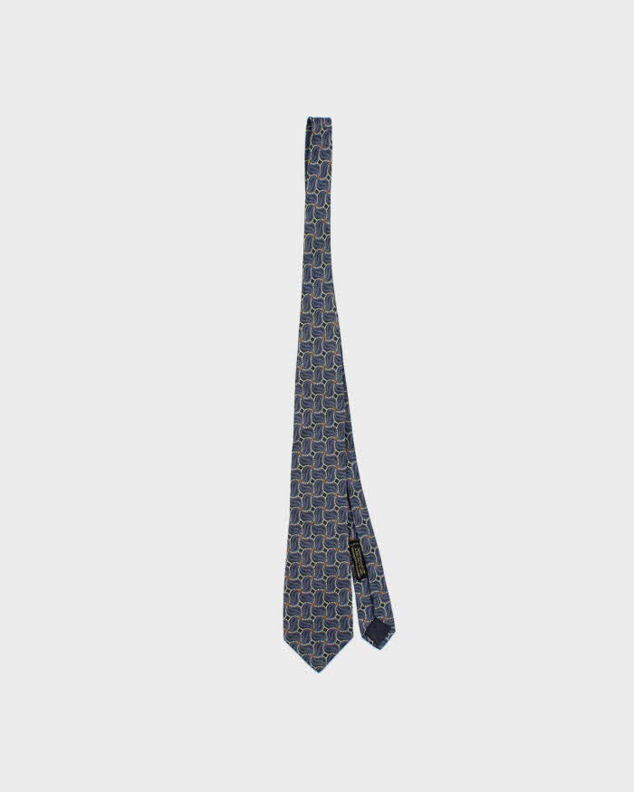 Vintage 1990s Giorgio Armani Patterned Silk Tie