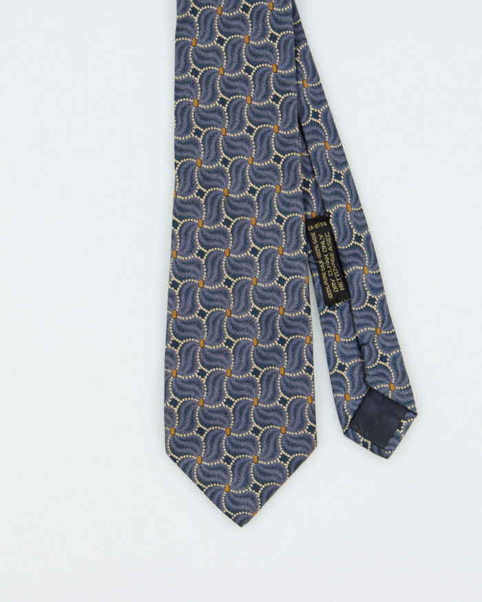 Vintage 1990s Giorgio Armani Patterned Silk Tie