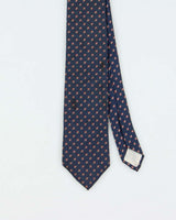 Vintage 1980s Christian Dior Patterned Silk Tie