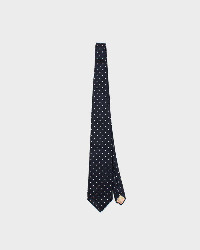 Vintage 1970s Yves Saint Laurent Polka Dot Tie