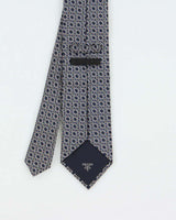 Vintage Prada Pattern Silk Tie
