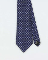 Vintage Balmain Pattern Silk Tie