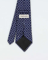 Vintage Balmain Pattern Silk Tie