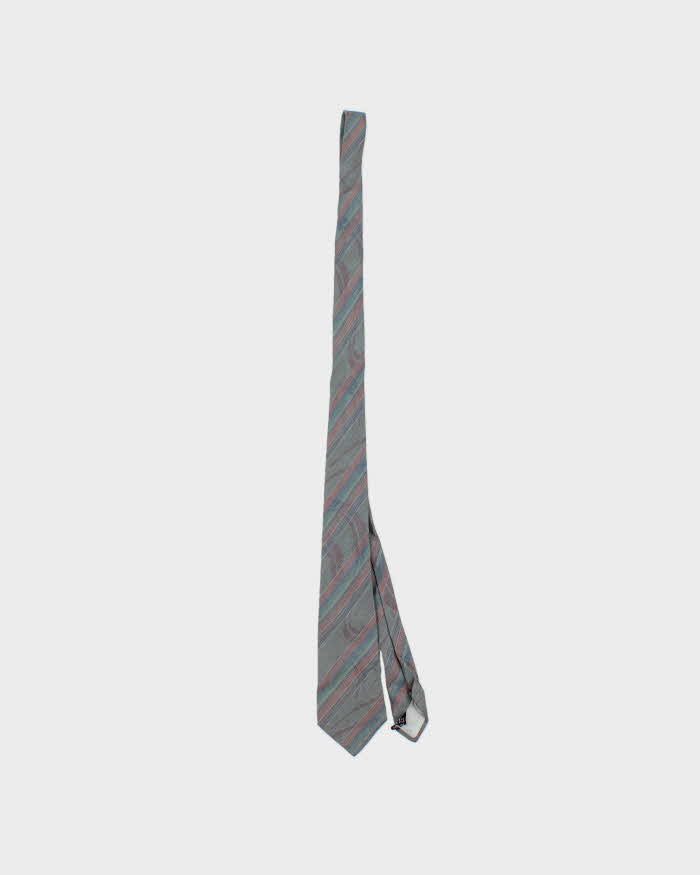 Vintage 1980s Missoni Silk &amp; Linen Tie