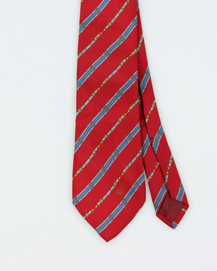 Vintage 1980s Gucci Silk Tie