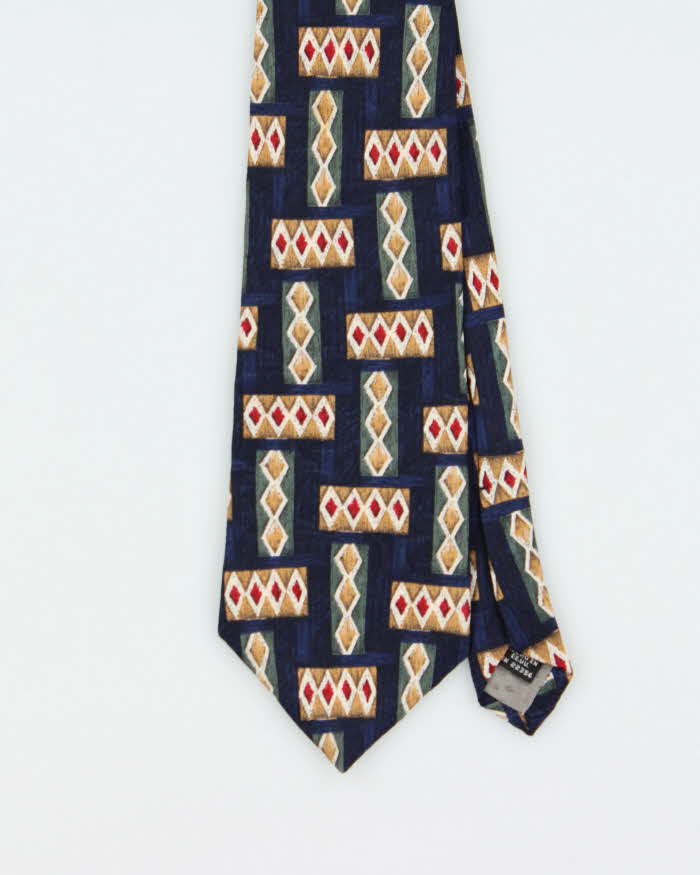 Vintage 1990s Givenchy Pattern Silk Tie