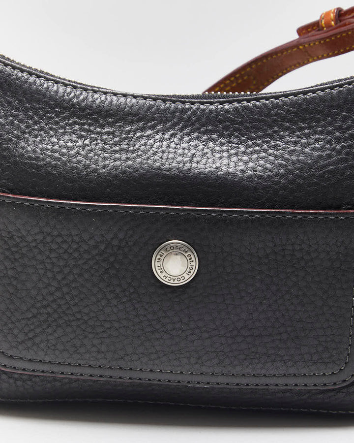 Vintage Y2k 2000s Coach Chelsea Pebbled Leather Handbag
