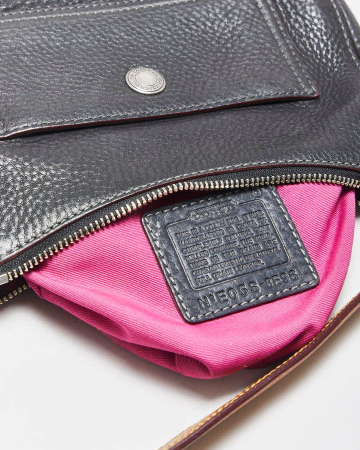 Vintage Y2k 2000s Coach Chelsea Pebbled Leather Handbag
