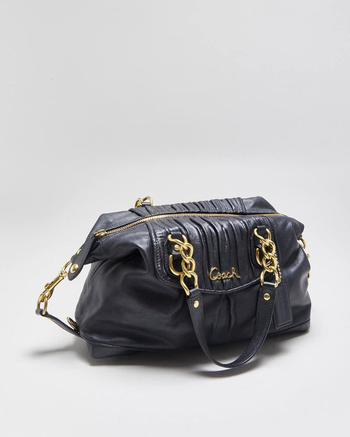 Vintage Y2k 2000s Coach Madison Ruched Two-way Shoulder Bag