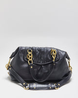 Vintage Y2k 2000s Coach Madison Ruched Two-way Shoulder Bag