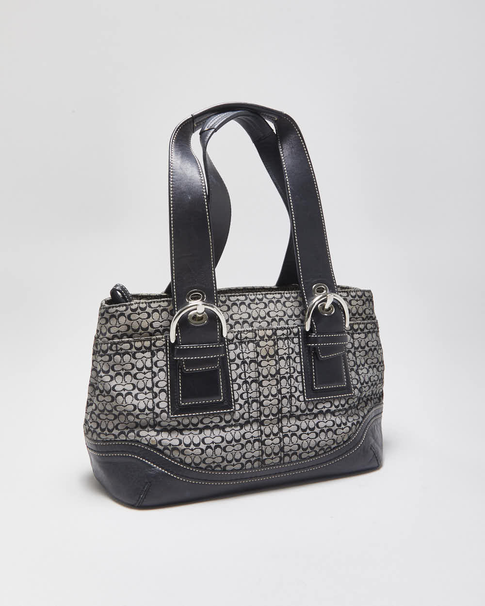Vintage Y2k 2000s Coach Soho Signature Handbag