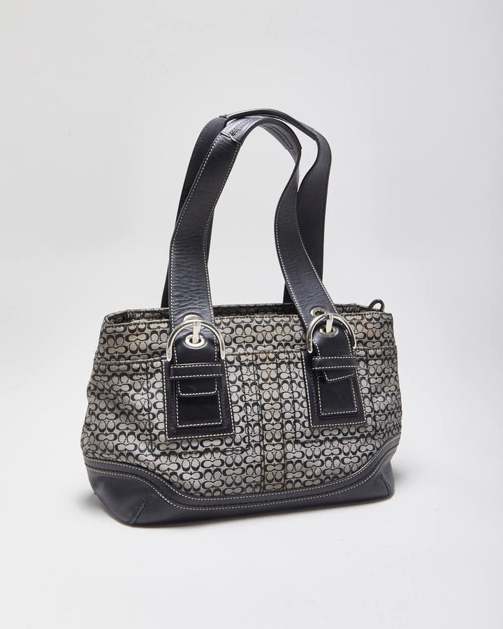 Vintage Y2k 2000s Coach Soho Signature Handbag