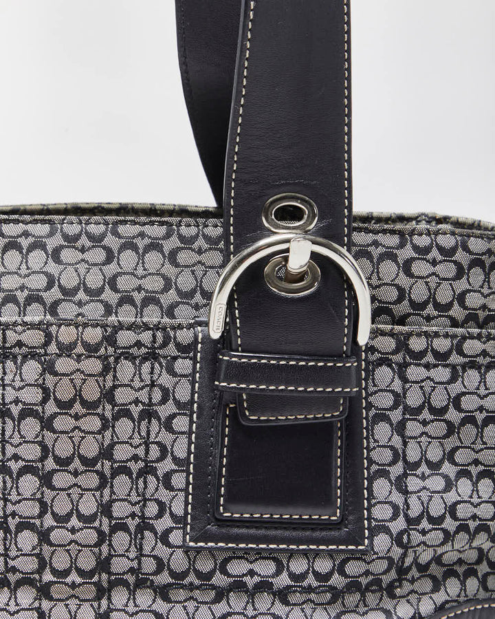 Vintage Y2k 2000s Coach Soho Signature Handbag