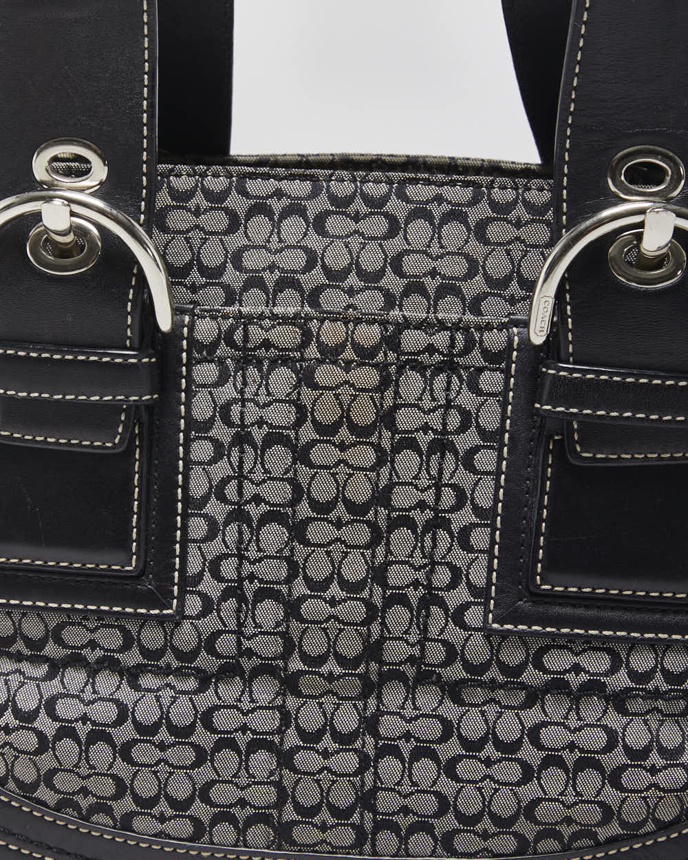 Vintage Y2k 2000s Coach Soho Signature Handbag
