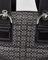 Vintage Y2k 2000s Coach Soho Signature Handbag