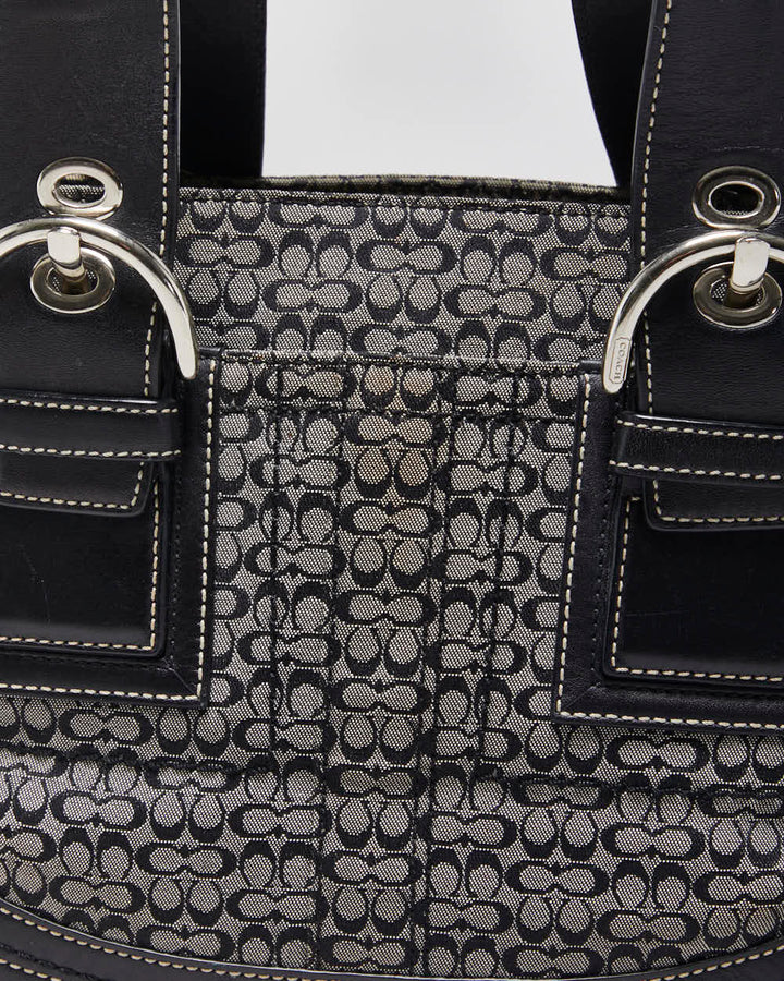 Vintage Y2k 2000s Coach Soho Signature Handbag
