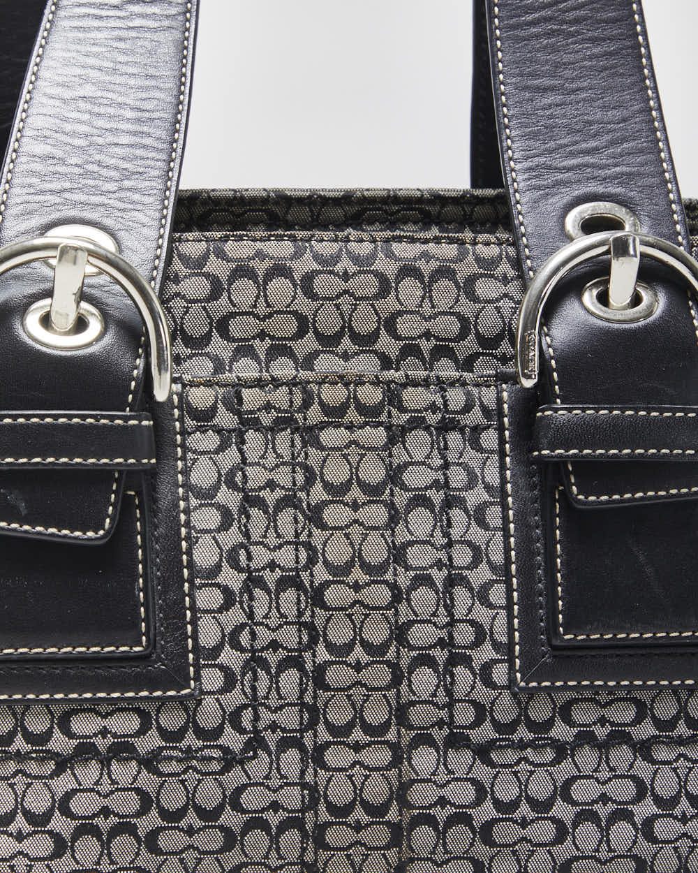 Vintage Y2k 2000s Coach Soho Signature Handbag