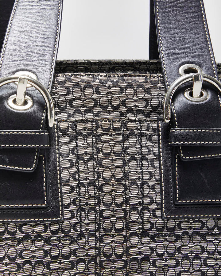 Vintage Y2k 2000s Coach Soho Signature Handbag