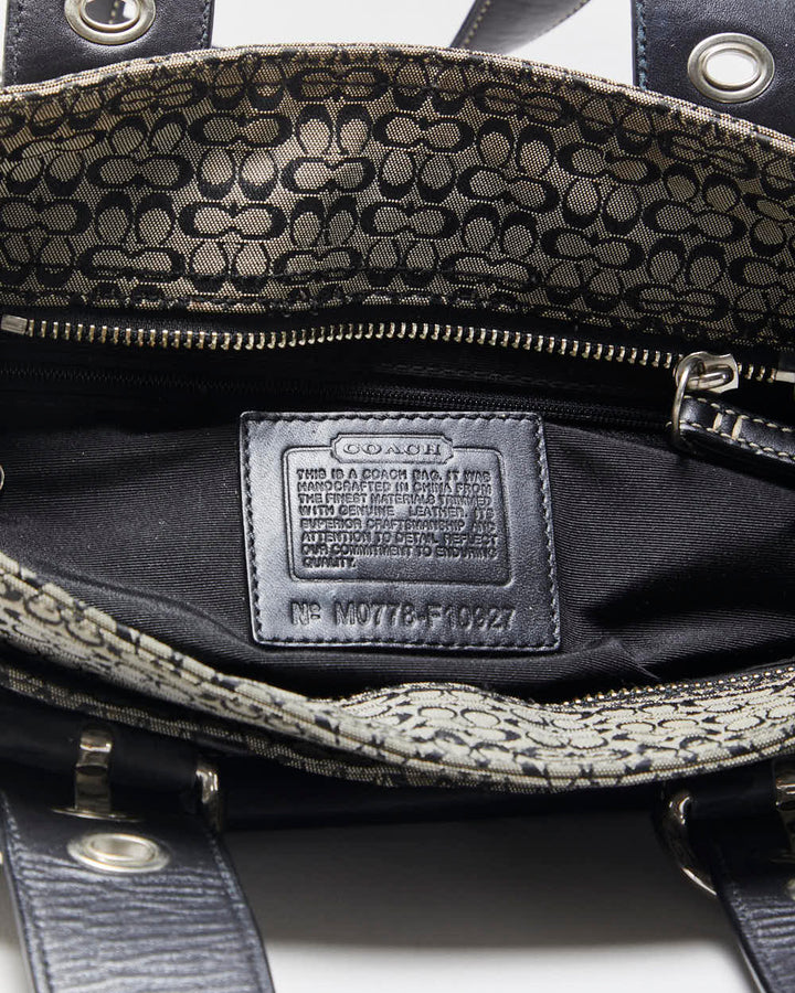 Vintage Y2k 2000s Coach Soho Signature Handbag