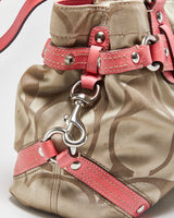 Vintage Y2k 2000s Coach Carly Signature Handbag