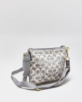 Vintage Y2k 2000s Coach Signature Jacquard Cross-body Bag