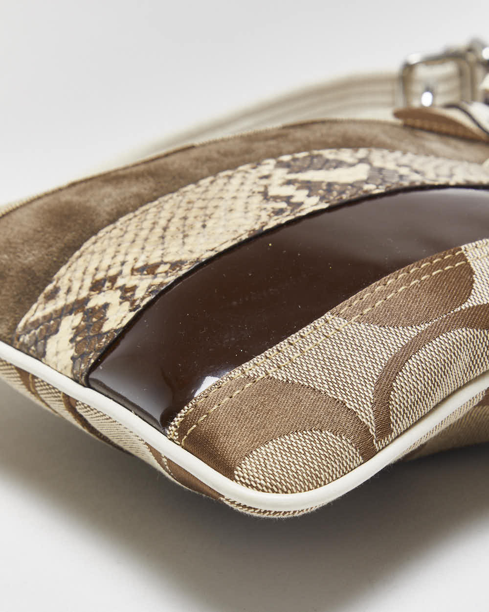 Vintage Y2k 2000s Coach Patchwork Cross-body Bag