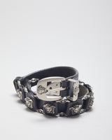 Leather Medusa Belt - W29-W33