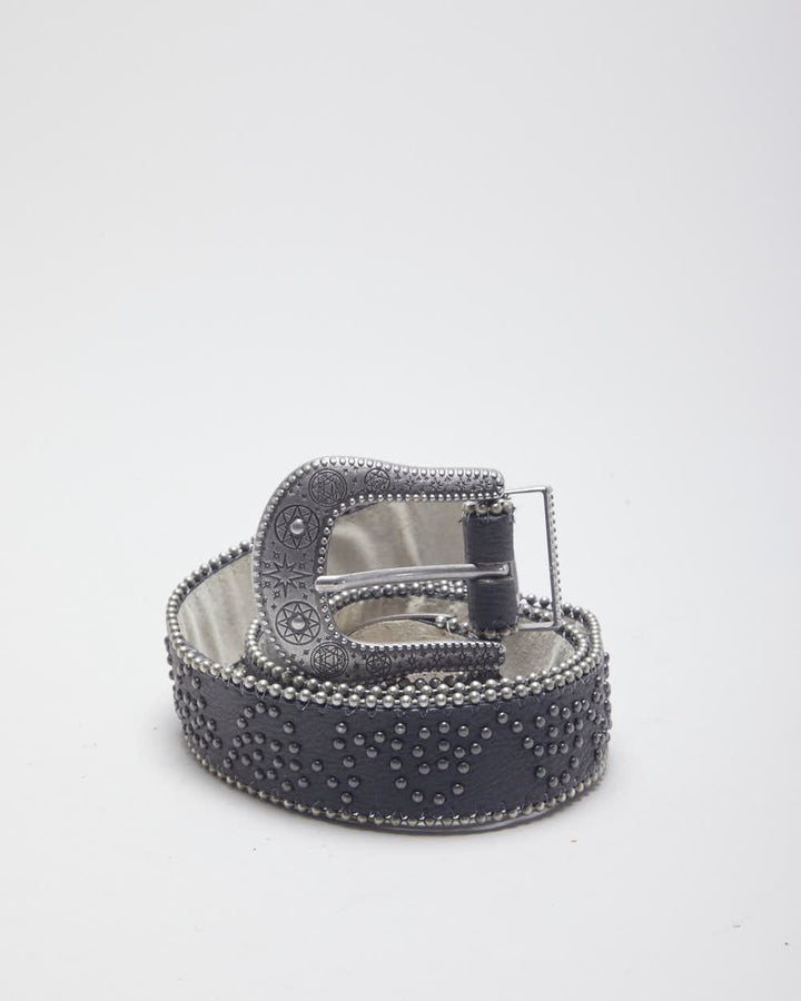 Western Studded Belt - W28-W34