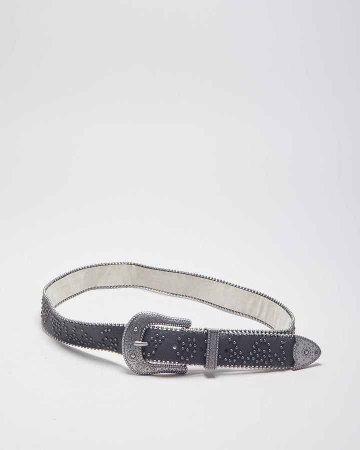 Western Studded Belt - W28-W34
