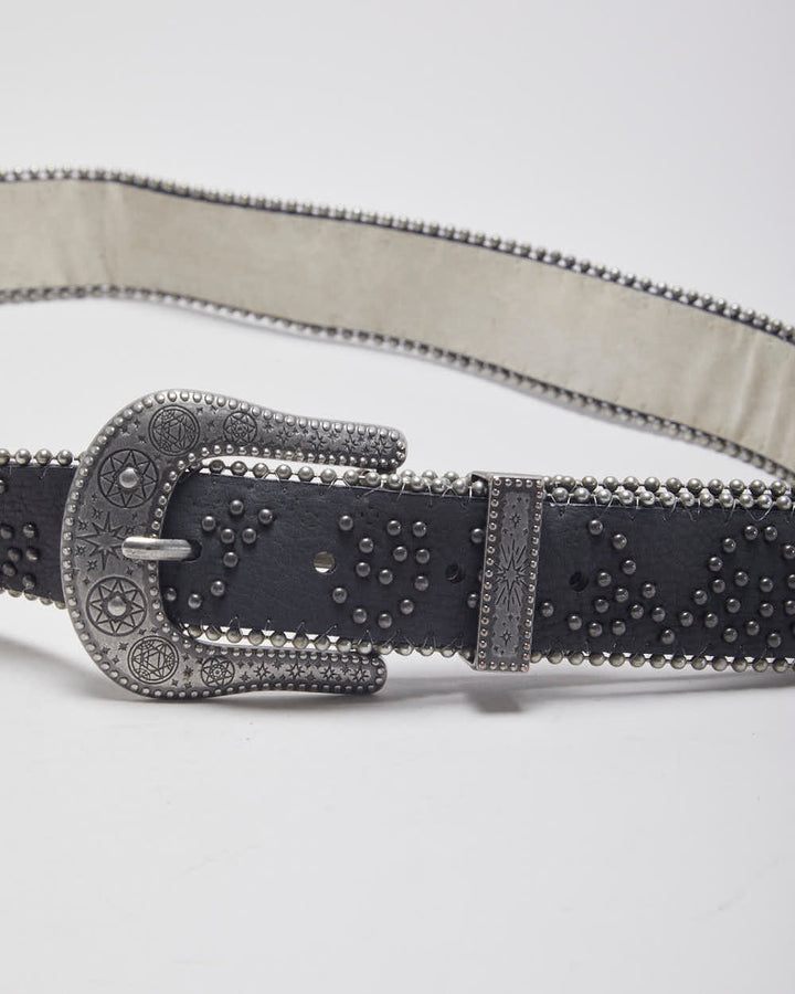Western Studded Belt - W28-W34