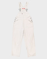 Vintage 90s Union Bay Cream Dungarees - S