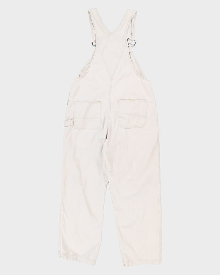 Vintage 90s Union Bay Cream Dungarees - S