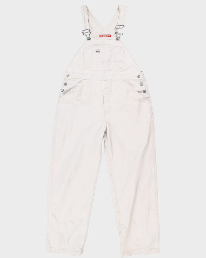 Vintage 90s Union Bay Cream Dungarees - W36 L29