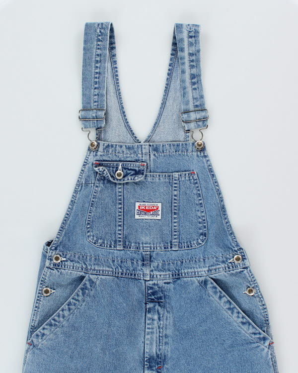 Vintage 90s/00s Ikeda Denim Carpenter Dungarees - W32 L30