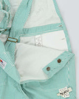 DSWT 1980s Fruit Of The Loom Pinstriped Dungarees - W34 L34