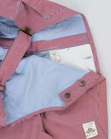 DSWT 1980s Fruit Of The Loom Pinstriped Dungarees - W31 L34