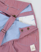 DSWT 1980s Fruit Of The Loom Pinstriped Dungarees - W32 L34