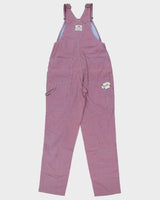 DSWT 1980s Fruit Of The Loom Pinstriped Dungarees - W33 L34