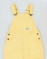 DSWT 1980s Fruit Of The Loom Pinstriped Dungarees - W33 L34