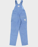 DSWT 1980s Fruit Of The Loom Pinstriped Dungarees - W33 L34