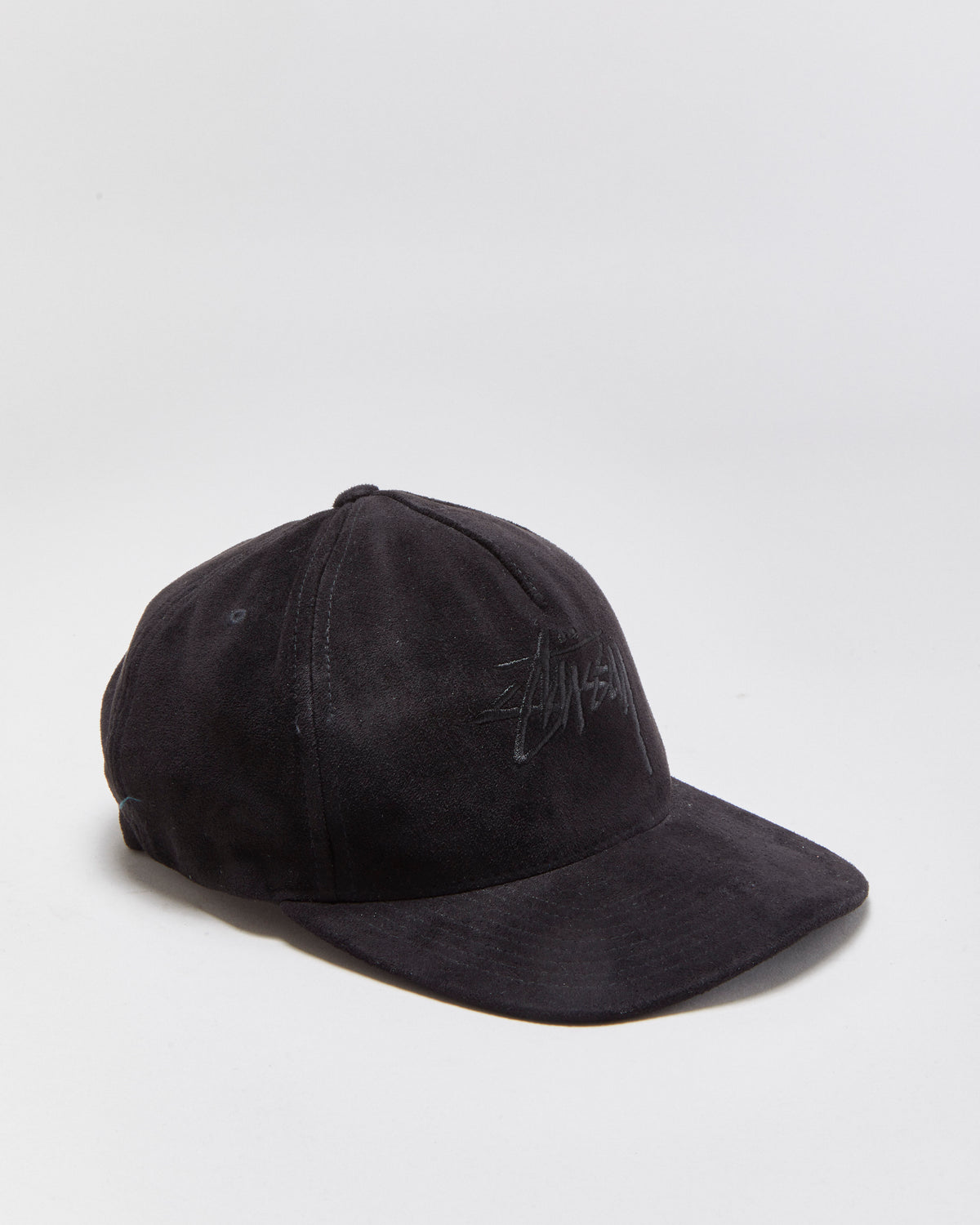 Stussy Big Stock Logo Velour Snapback - OS