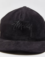 Stussy Big Stock Logo Velour Snapback - OS