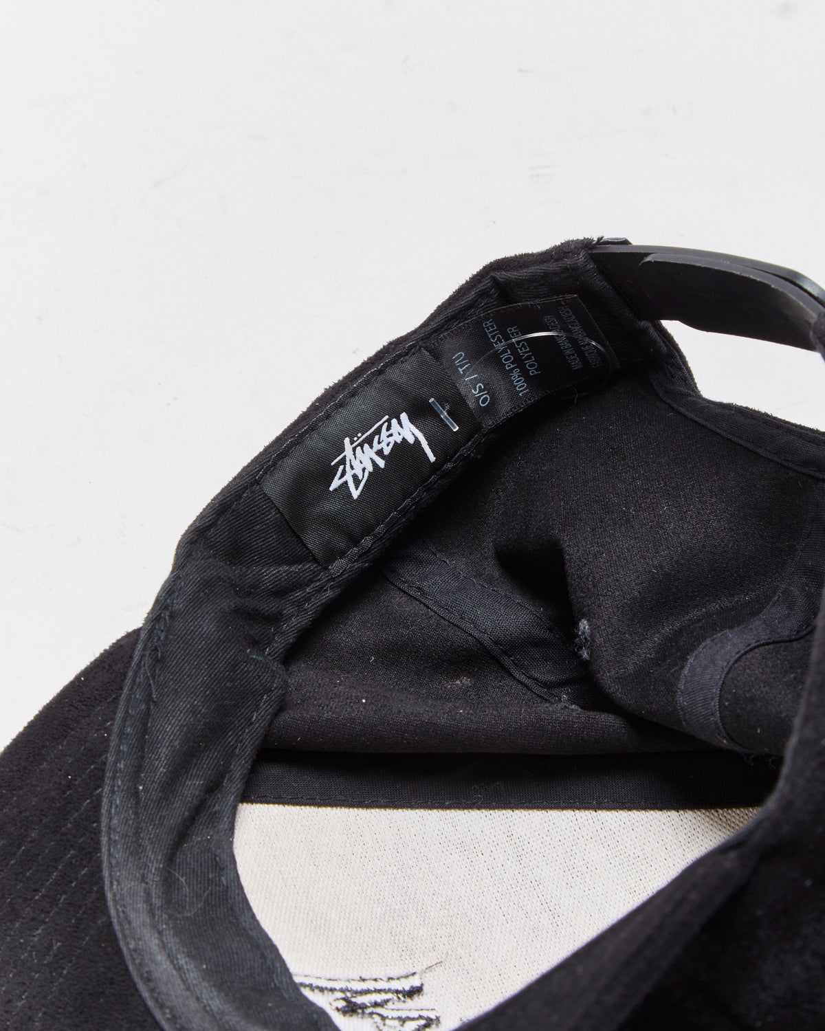 Stussy Big Stock Logo Velour Snapback - OS