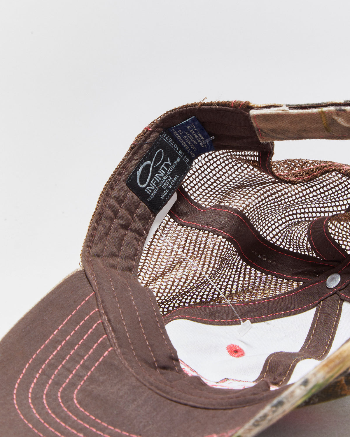 Vintage Y2K 00s Chevrolet Realtree Camo Canvas Velcro Trucker Hat - OS