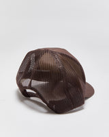 Vintage 1980s Dale Martin Contracting Flat Brim Trucker Hat - OS