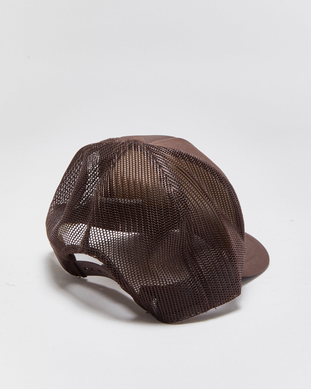 Vintage 1980s Dale Martin Contracting Flat Brim Trucker Hat - OS